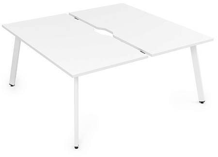 Стол системы БЕНЧ, сдвоенный, на 2 рабочих места 10БДВ.289