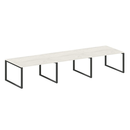 Переговорный стол (3 столешницы) на О-образном м/к БО.ПРГ-3.3