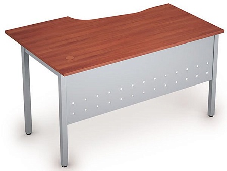 Стол на металлических опорах, экран металл 2МК.123R