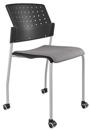 MOVIE на колёсах, каркас Серый, Пластик Черный ЦБ-00011517