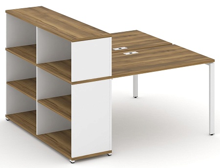 Рабочая станция с опорным стеллажом с надставкой низкой CN.DRS-210