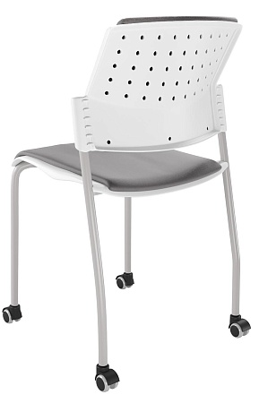 MOVIE на колёсах, каркас Серый, Пластик Белый ЦБ-00011499