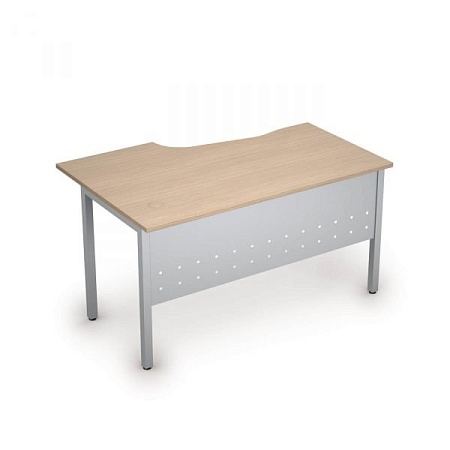 Стол на металлических опорах, экран металл 2МК.123R