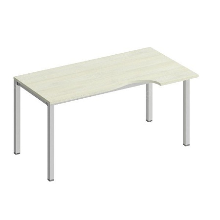 Стол эргономичный правый на металлокаркасе КФ К.1140