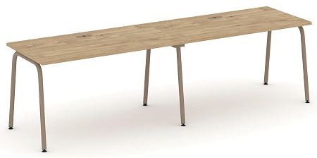 Рабочая станция на 2 места с лючком ES.RS-2.3-LK