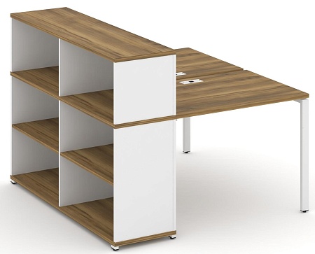 Рабочая станция с опорным стеллажом с надставкой низкой CN.DRS-209