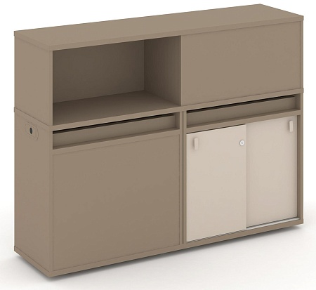 Набор №20. Тумба двойная + низкая надставка ES.NB.2N-20