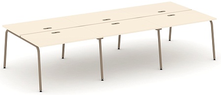 Рабочая станция на 6 мест с лючком ES.D.RS-6.2-LK