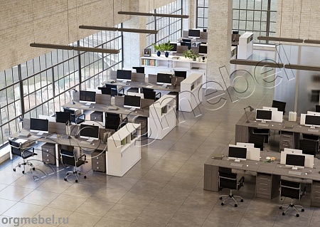 Шкаф-купе приставной (может являться опорным элементом) Б.ШК-3-T