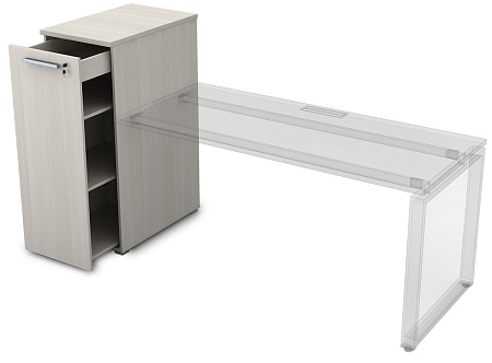 Тумба с выкатной секцией высокая 9Т.019
