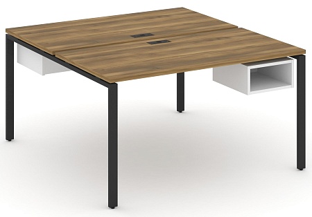 Рабочая станция двух сторонняя с подвесными тумбами на 2 места CN.DRS-103