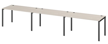 Бенч линейный на 3 рабочих места АМБЛ-002-3