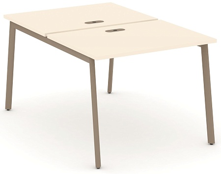 Рабочая станция на 2 места с лючком ES.D.RS-2.1-LP