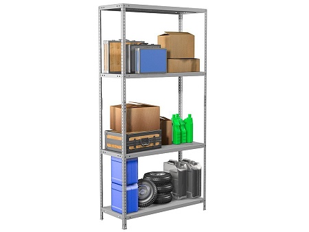 Металлический стеллаж  MS 200KD/100х40/4