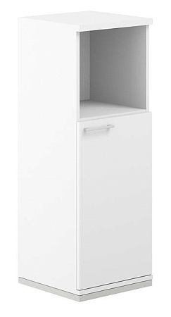Шкаф 3 ур. 400 с нишей AG.215.WH.WH.WH.R
