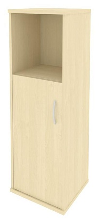 Шкаф средний узкий левый (1 низкая дверь ЛДСП) А.СУ-2.1 (L)