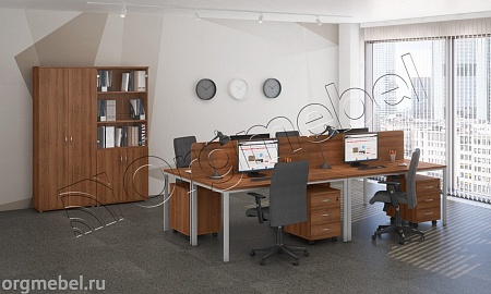 Стол письменный на металлокаркасе МП2 К 182