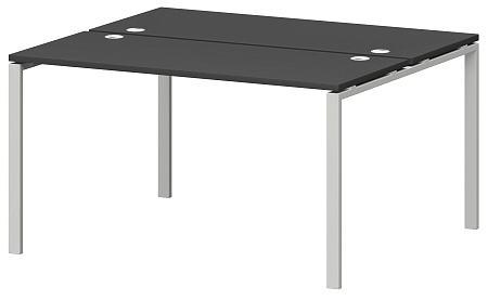 Бенч двойной на металлокаркасе СМС2-П-12К.120.Пр25