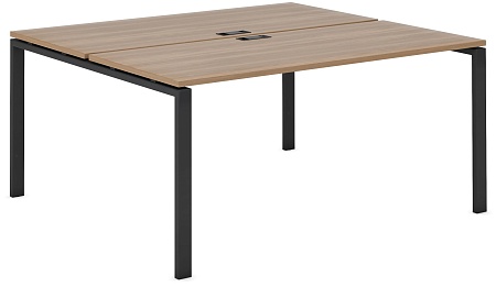 Рабочая станция на П образном м/к 60х30 EVL604/П/60*30/ANT/ANT.U003