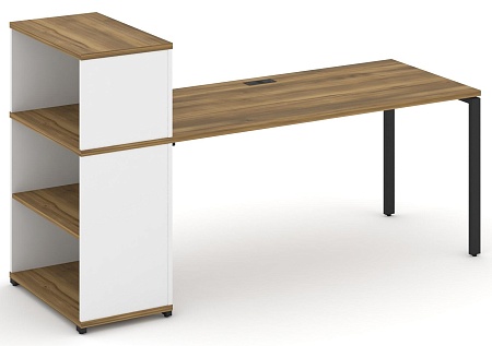Стол рабочий с опорным стеллажом с надставкой низкой CN.SP-212