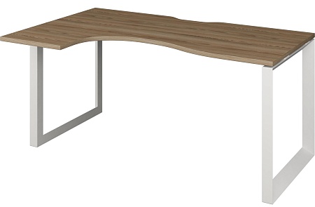 Стол эргономичный левый на металлокаркасе НТМП.О-060.ЛВ