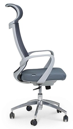 Кресло офисное Спэйс gray CH-193A-1-К304D-14*N204 aluminium base