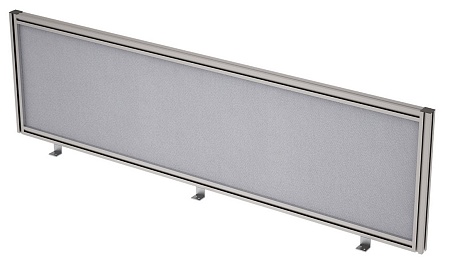 Барьер фронтальный в алюминевом профиле, вставка т...