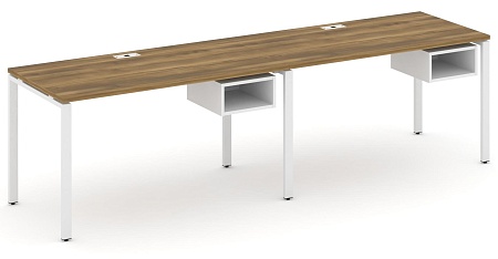 Рабочая станция односторонняя с подвесными тумбами на 2 места CN.ORS-103