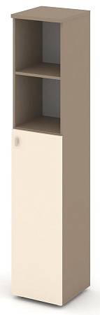 Шкаф высокий узкий правый (1 средний фасад ЛДСП) ES.SU-1.6(R)