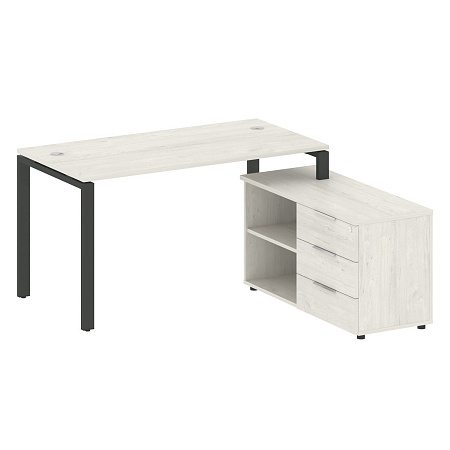 Рабочая станция с опорной тумбой правая БП.РС-СТС -2.3 Пр