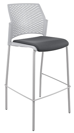 REWIND барный, каркас Серый, Пластик Серый ЦБ-00011252