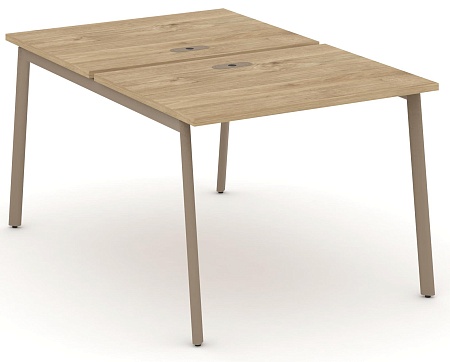 Рабочая станция на 2 места с лючком ES.D.RS-2.1-LP