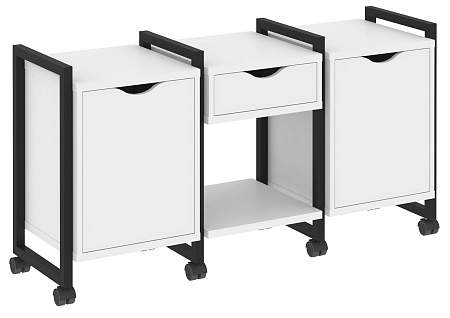 Тумба на колесных опорах наборная. Вариант №7 VR.L-TN-7.K