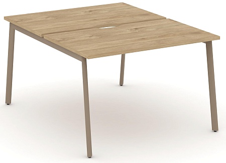 Рабочая станция на 2 места с вырезом ES.D.RS-2.2-VP