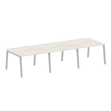 Переговорный стол (3 столешницы) на А-образном м/к БА.ПРГ-3.2