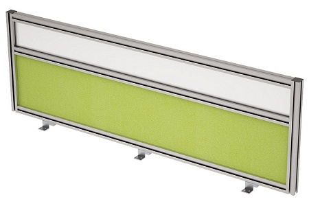 Барьер фронтальный в алюминевом профиле, вставка с...