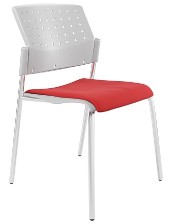 MOVIE Стул, каркас Хром, Пластик Серый ЦБ-00011149