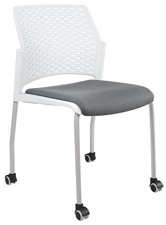 REWIND на колёсах, каркас Серый, Пластик Белый ЦБ-00011229