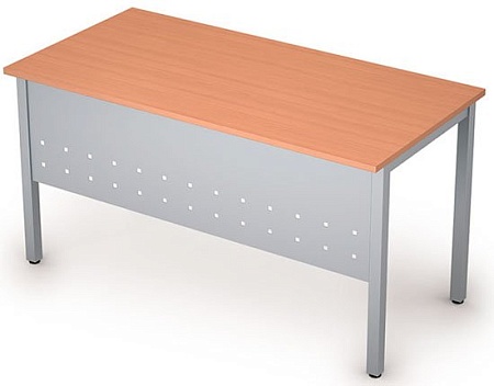 Стол на металлических опорах, экран металл 2МК.109
