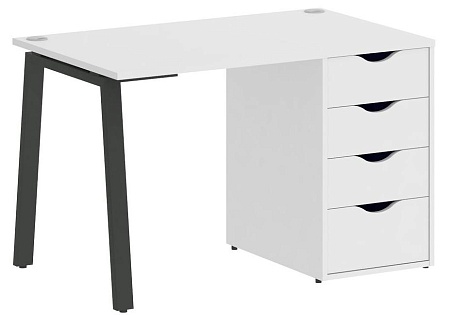 Стол письменный L=1180мм VR.SP-3-118.4.A