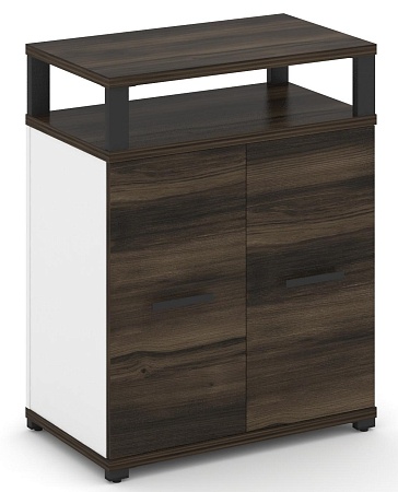 Распашной шкаф опорный/приставной с верхним горизонтом CN.SOPR-002 B/W