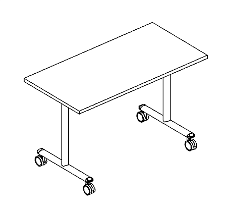 Стол письменный складной А4 С 083 БП ШхГхВ(1200х600х750)мм