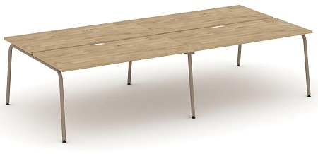 Рабочая станция на 4 места с вырезом ES.D.RS-4.4-VK