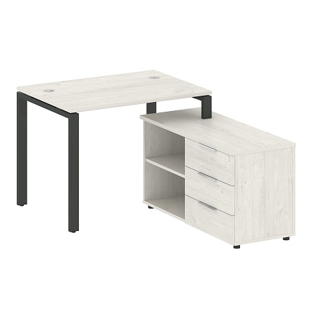 Рабочая станция с опорной тумбой правая БП.РС-СТС -2.1 Пр