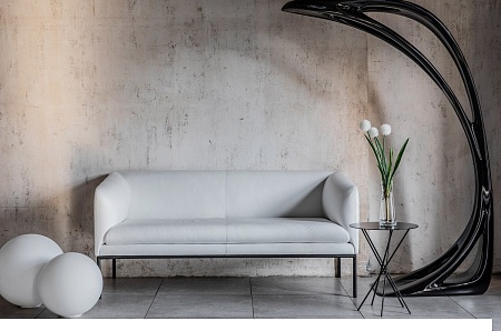 Диван 2м, войлок LIRO 2 MUSE Nikel 18