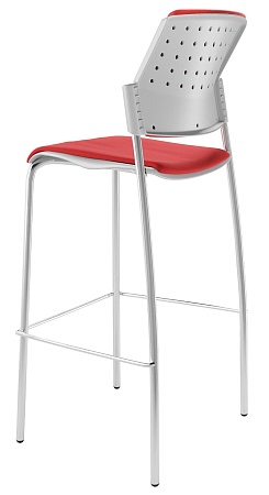 MOVIE барный, каркас Хром, Пластик Серый ЦБ-00011196