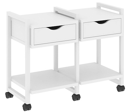 Тумба на колесных опорах наборная. Вариант №1 VR.L-TN-1.K