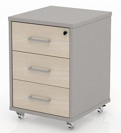 Тумба подкатная с центральным замком ТН564Т/1