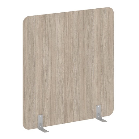 Перегородки на металлических опорах на фетровых по...