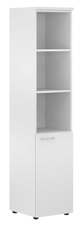 Шкаф колонка с глухой малой дверью и топом XHC 42.5(R)